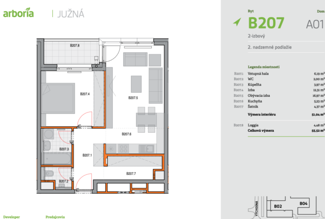 2-izbový byt S_B307_A01